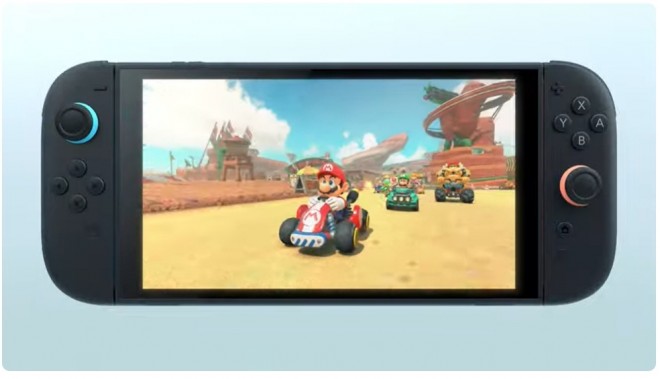 gameplay footage from a new Mario Kart